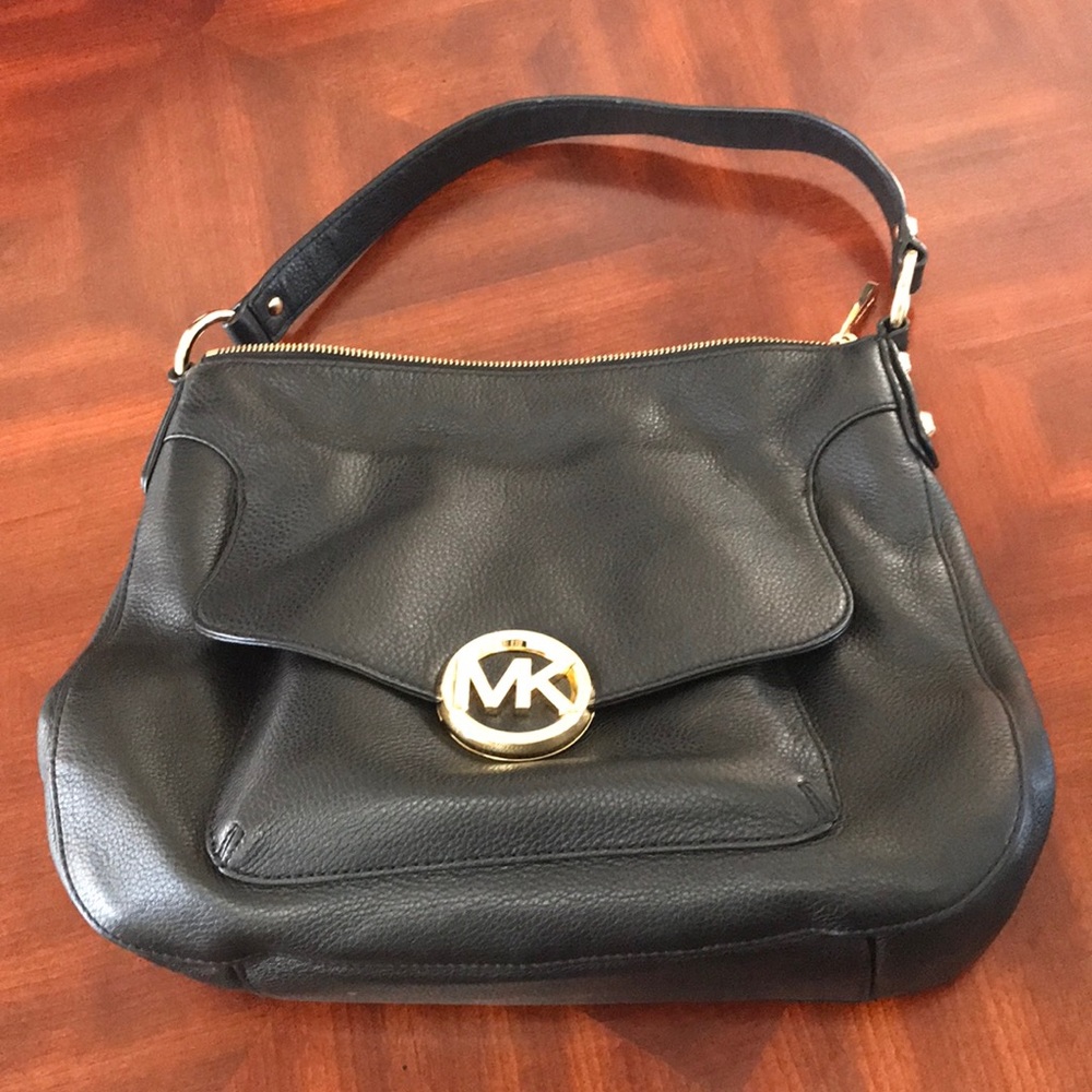 Michael Kors Black leather bag